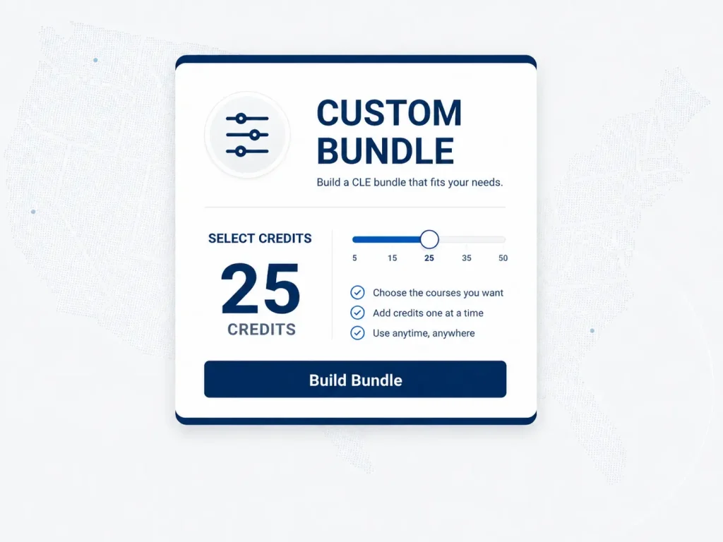 Custom bundle builder with a credit selector