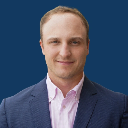 Dieter Clauss, Attorney Credits CLE instructor, wearing a navy blazer in a professional headshot